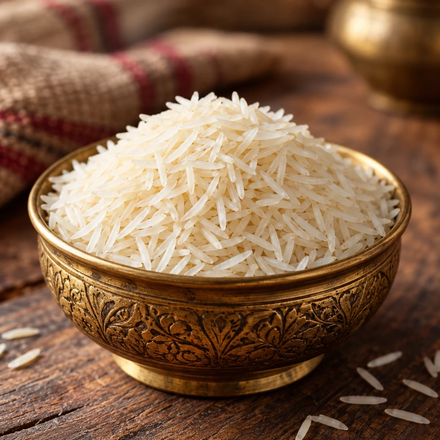 Rice grains